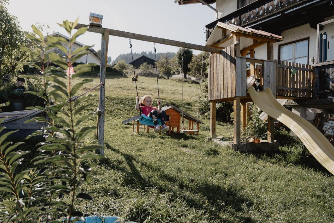 Knollgut Ferienwohnung Buchberg Goldegg Buitenkant foto